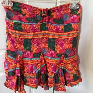 Girls Floral Skort